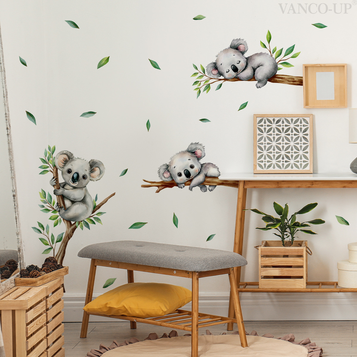 Wall Decal Nursery - Naklejki ścienne z koalą w stylu