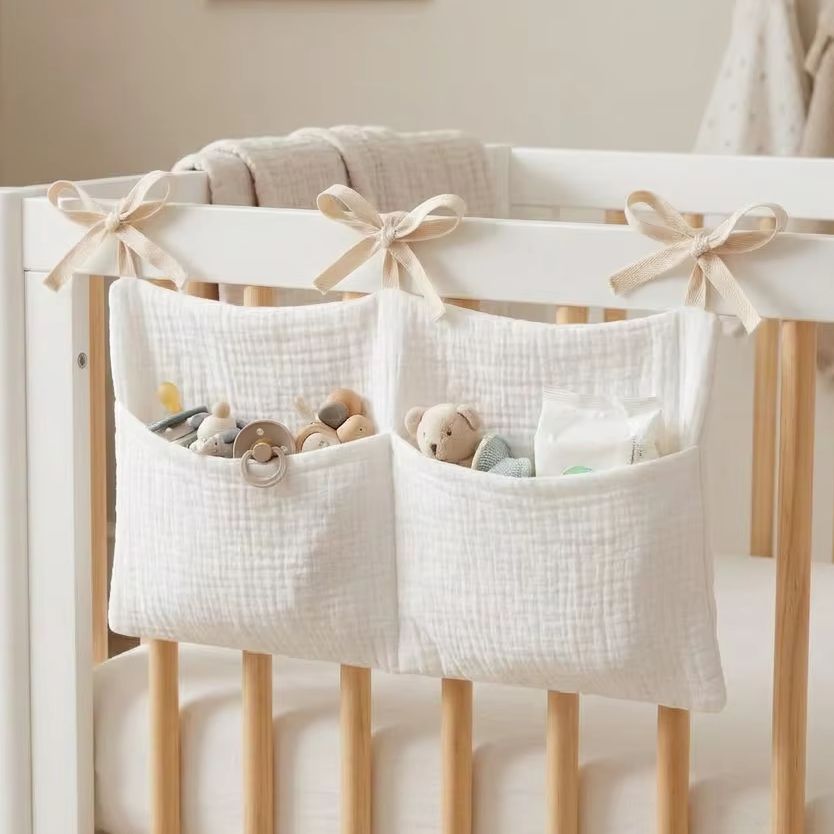 Baby Nursery Organiser - Organizer do łóżeczka dziecięcego, wisząca torba