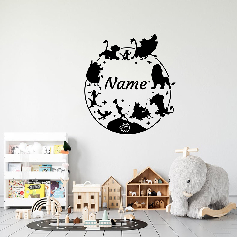 Wall Decal Nursery - 1 szt. Kreatywne naklejki ścienne z