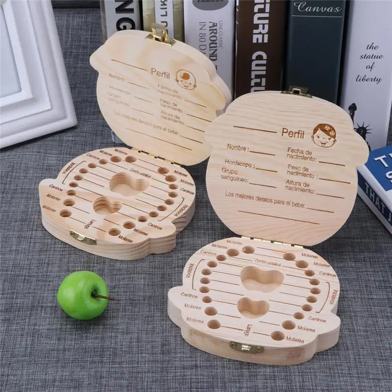 Baby Keepsake Box - 1 szt. Pudełko na zęby dla
