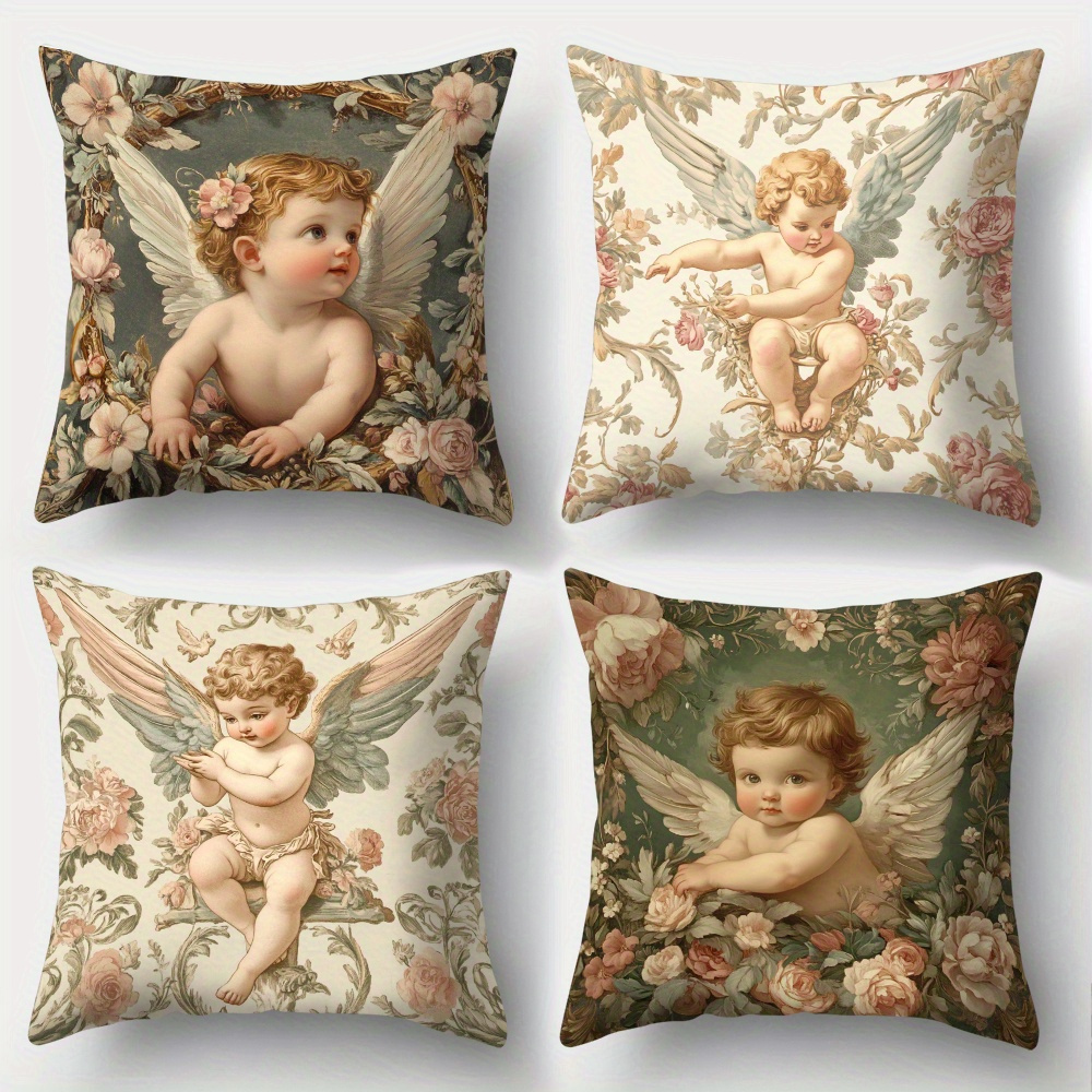 Baby Nursery Sets - Zestaw 4 poszewek na poduszki z