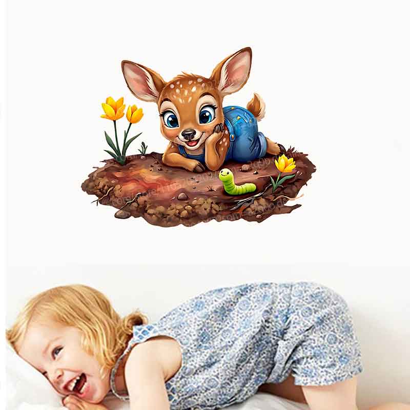 Naklejki ścienne do pokoju dzi – Baby Nursery Mural Wallpaper recenzja i cena
