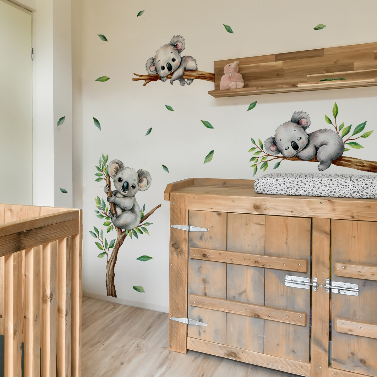 Naklejki ścienne z koalą w sty – Wall Decal Nursery recenzja i cena