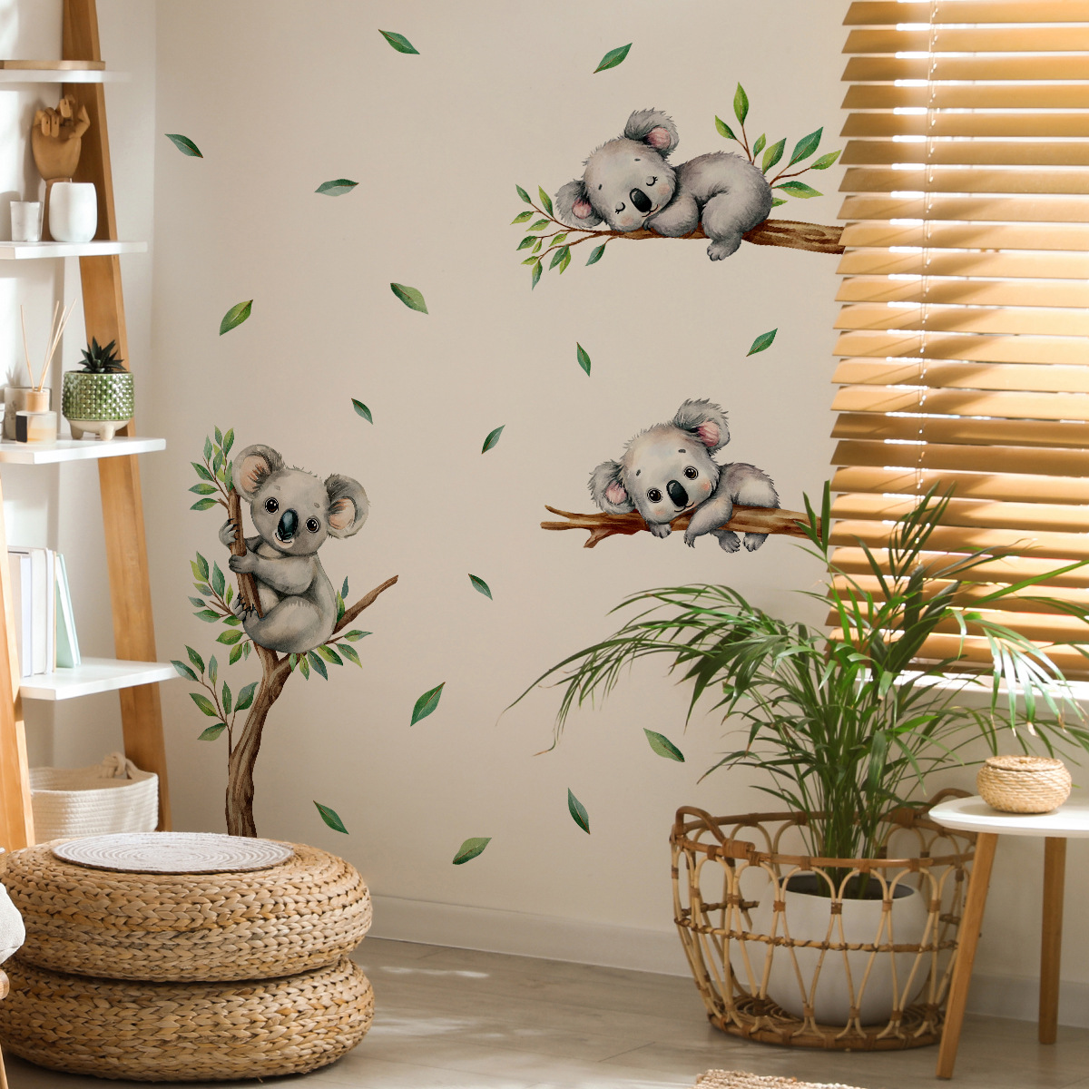 Naklejki ścienne z koalą w sty – Wall Decal Nursery recenzja i cena