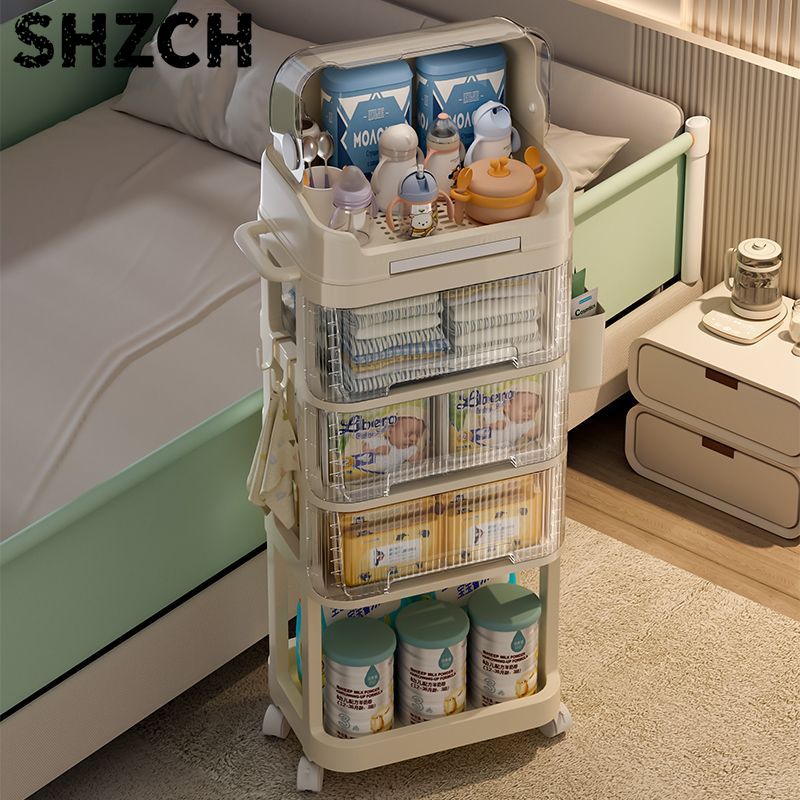 Wielopoziomowy wózek na kółkac – Baby Nursery Cart recenzja i cena