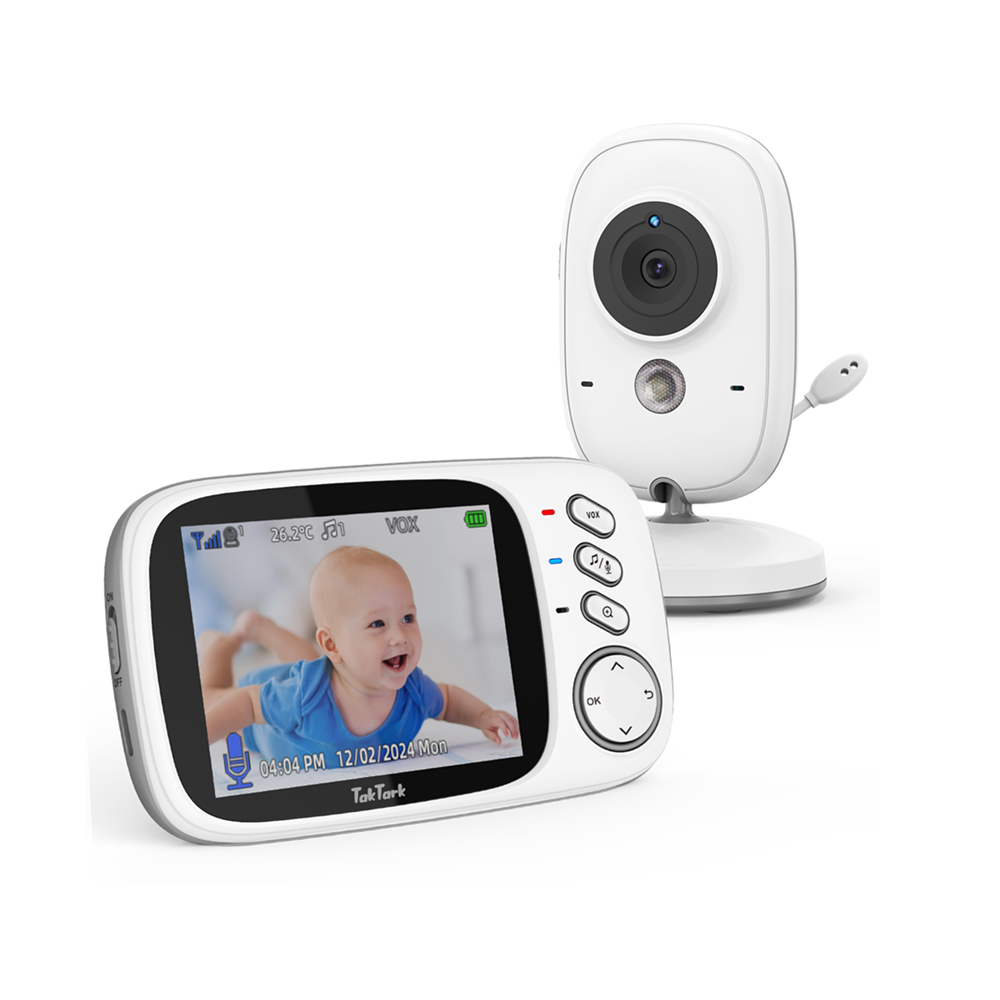 TakTark 3.2-calowy Bezprzewodo – Baby Monitor Split Screen recenzja i cena