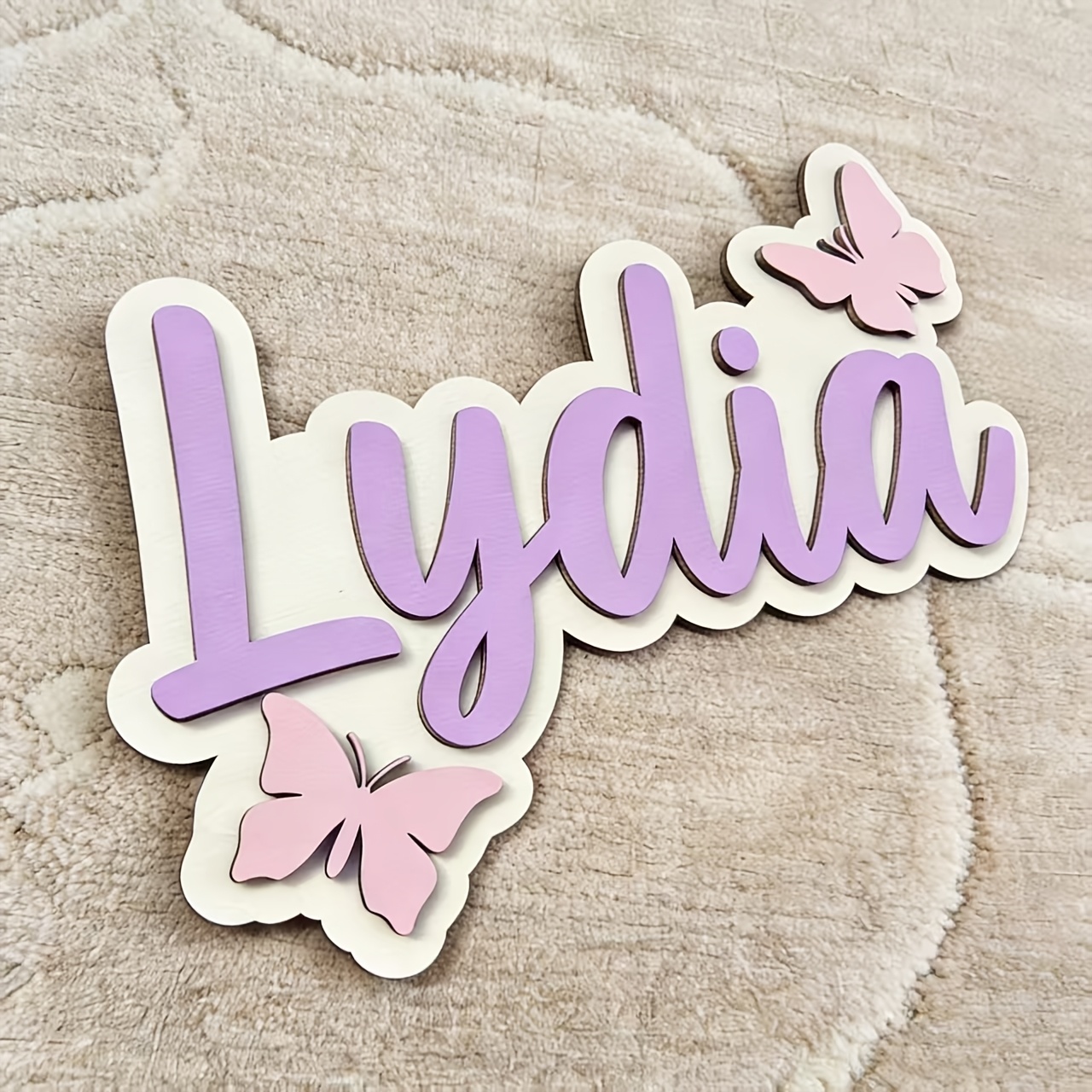 Spersonalizowana tabliczka z i – Baby Nursery Letters recenzja i cena