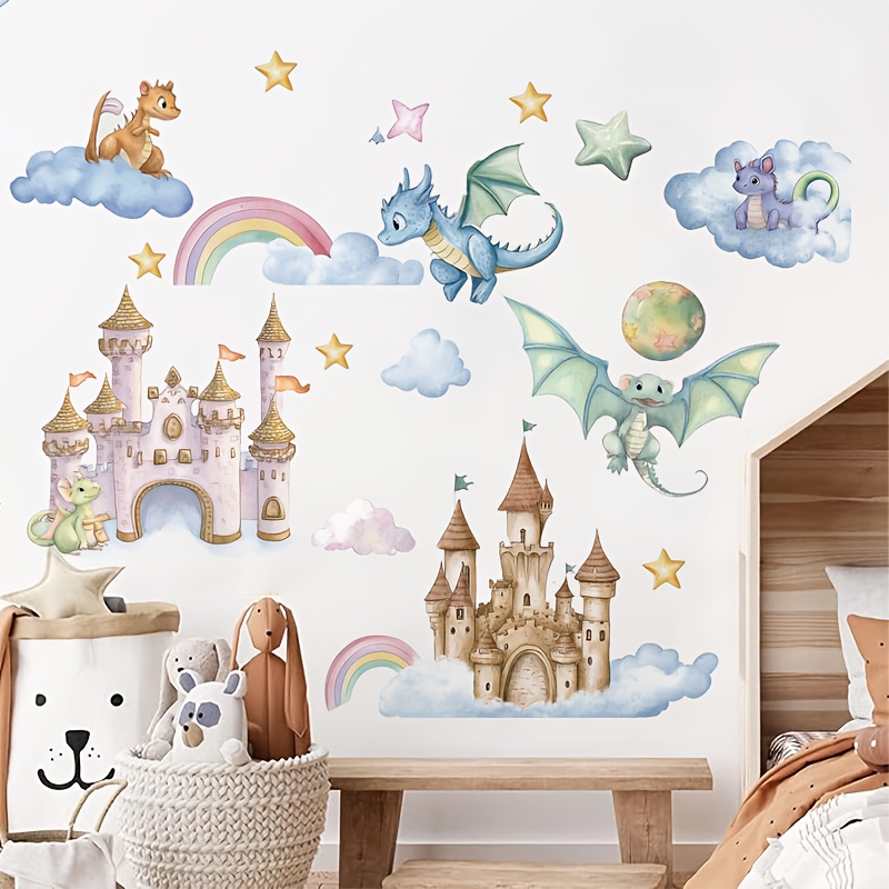 Naklejki ścienne DIY z akwarel – Wall Decal Nursery recenzja i cena