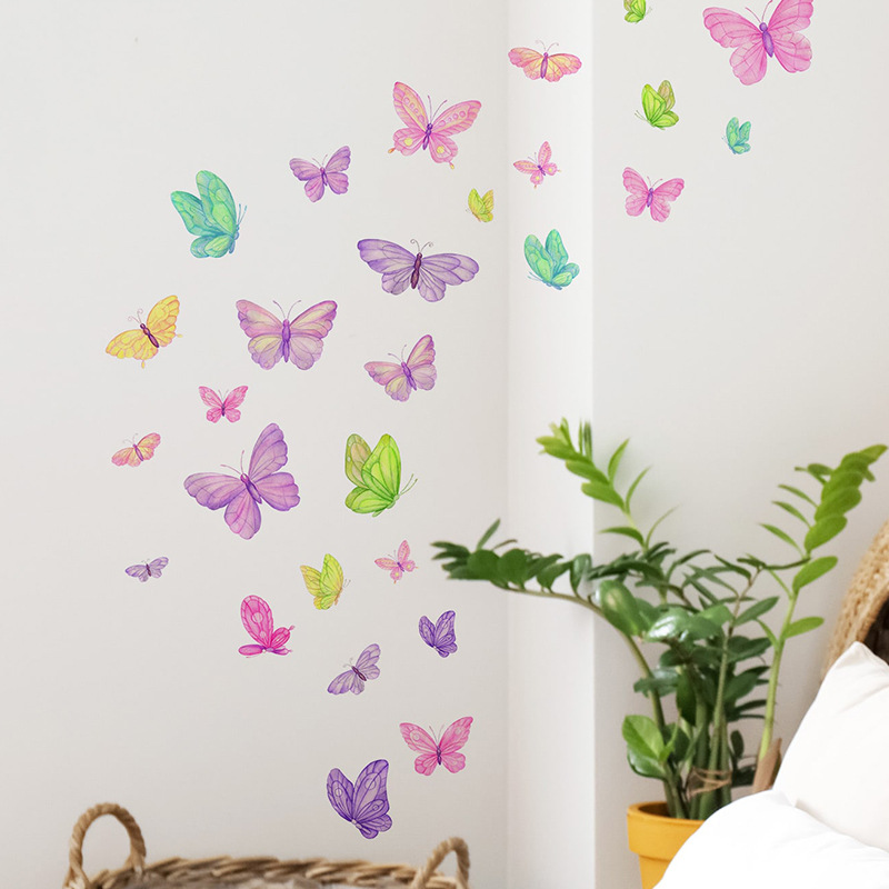 Romantyczne naklejki ścienne z – Baby Nursery Wall Mural recenzja i cena