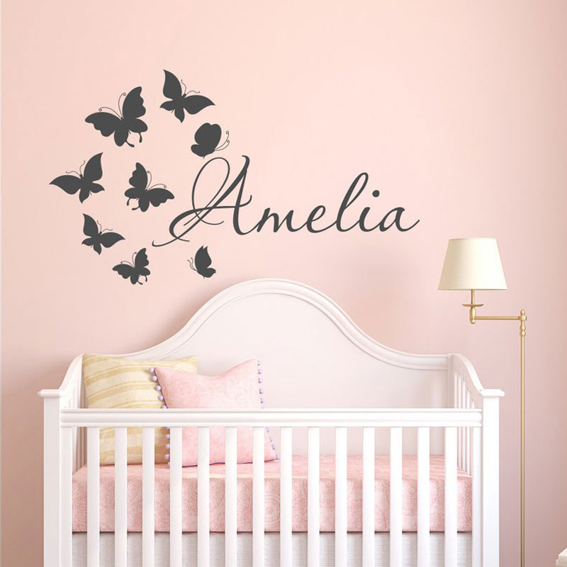 Personalizowane naklejki ścien – Baby Nursery Mural Wallpaper recenzja i cena