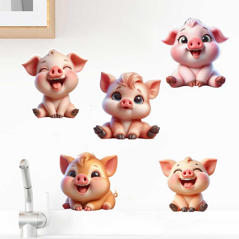 Urocza naklejka ścienna z moty – Baby Nursery Mural Wallpaper recenzja i cena
