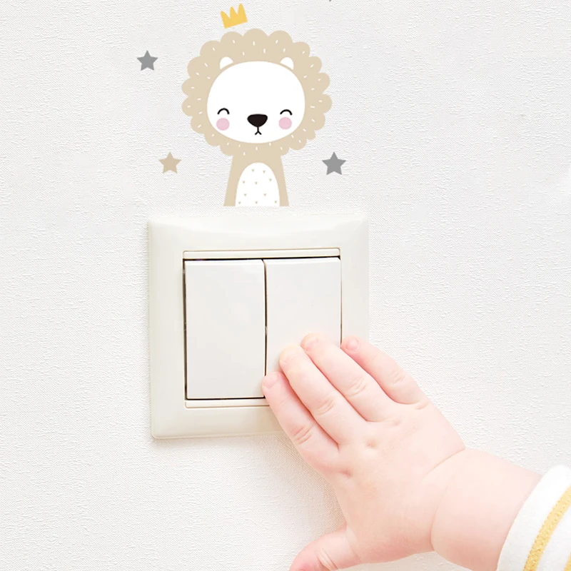 6 sztuk wesołych naklejek w st – Wall Decal Nursery recenzja i cena