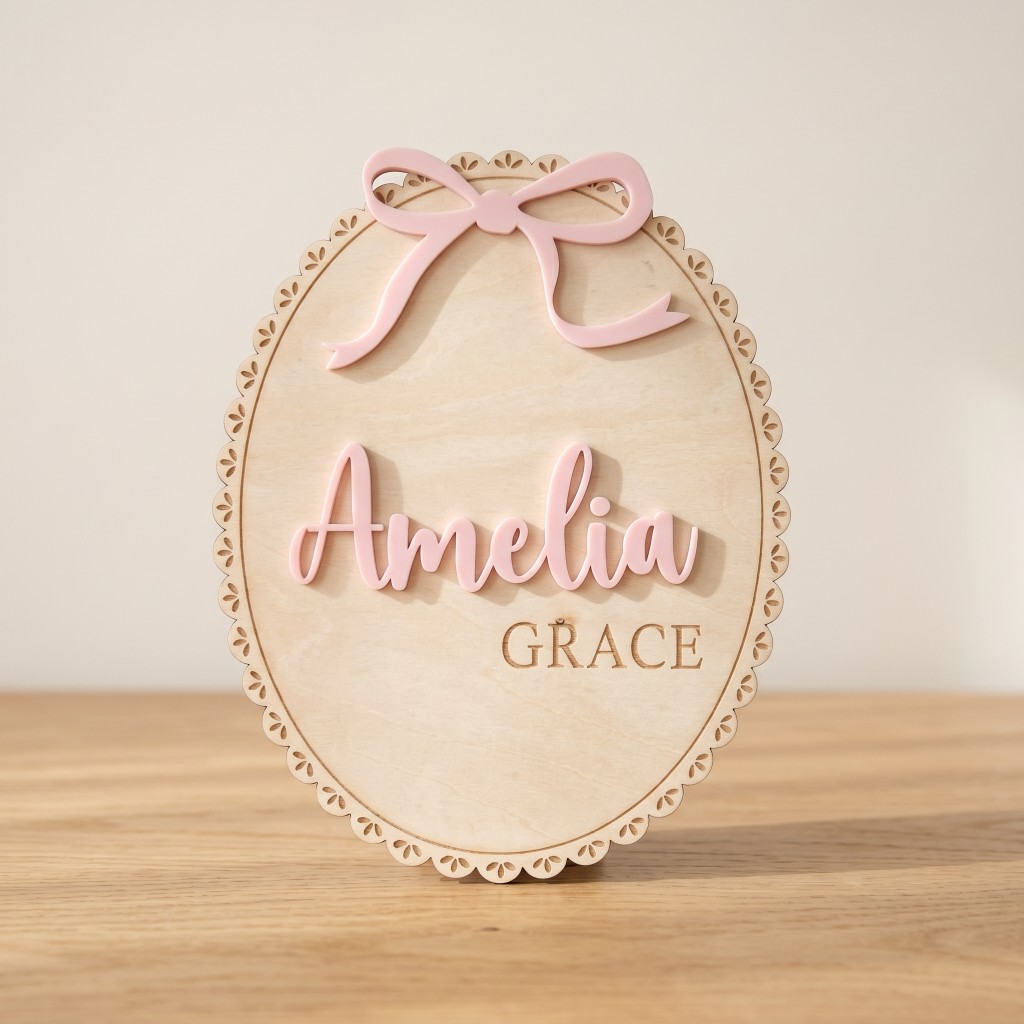 1 szt. Personalizowana drewnia – Baby Nursery Letters recenzja i cena