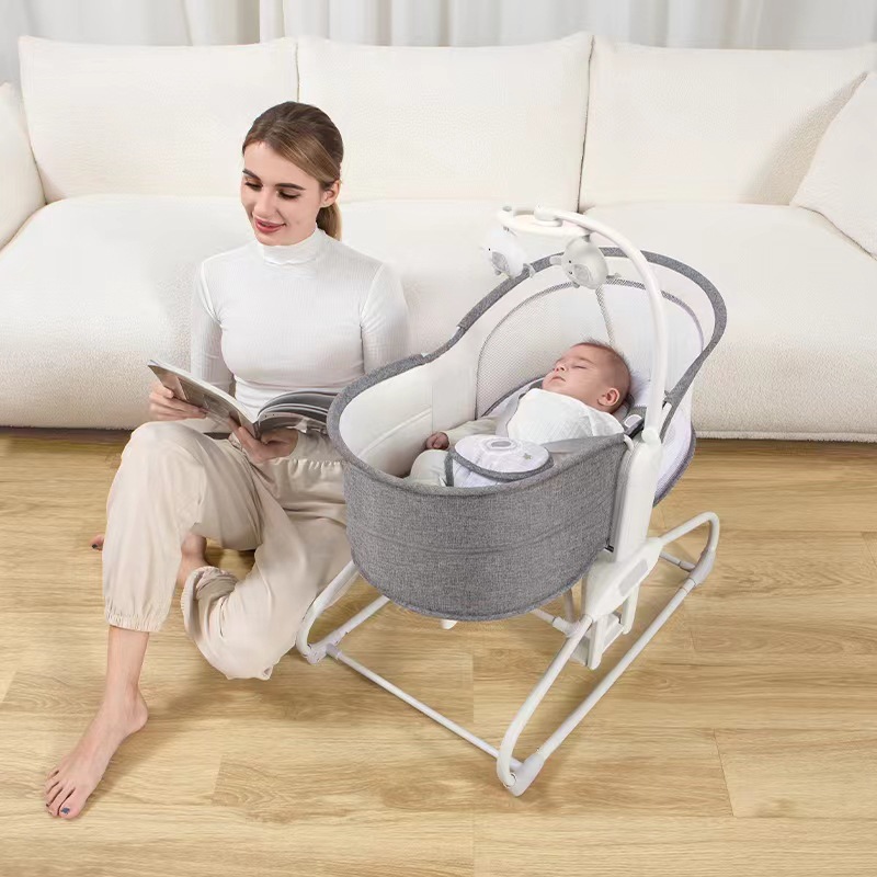 Bujany fotelik dla dzieci elek – Baby Nursery Rocking Chair recenzja i cena