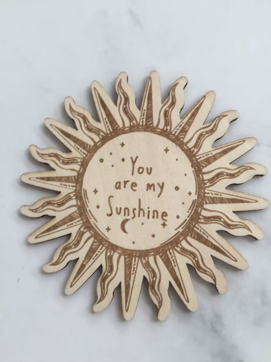 1 szt. DREWNIANA TABLICZKA YOU – Baby Nursery You Are My Sunshine recenzja i cena