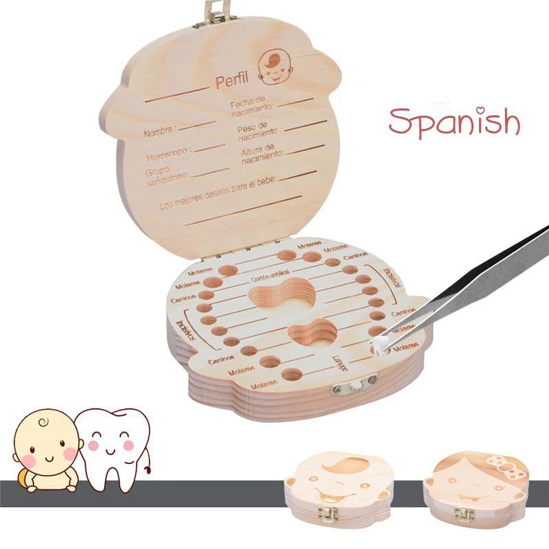 1 szt. Pudełko na zęby dla nie – Baby Keepsake Box recenzja i cena