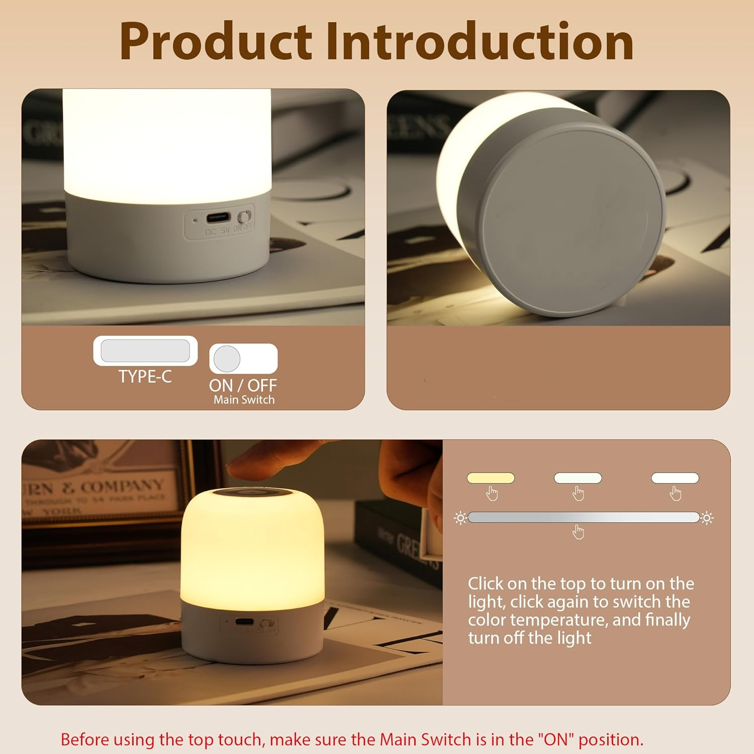 1 szt. Przenośna lampka nocna  – Baby Nursery Equipment recenzja i cena