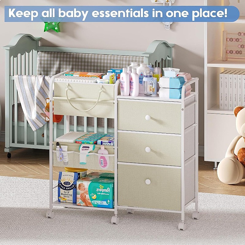 Wózek na pieluchy dla niemowlą – Baby Nursery Cart recenzja i cena