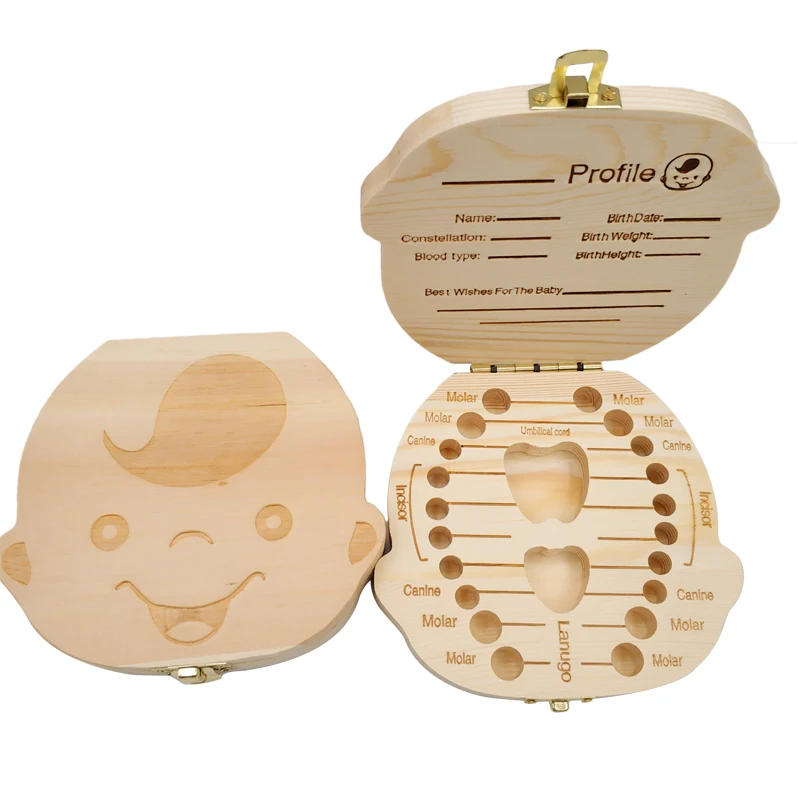 Pudełko na ząbki mleczne dla d – Baby Keepsake Box recenzja i cena