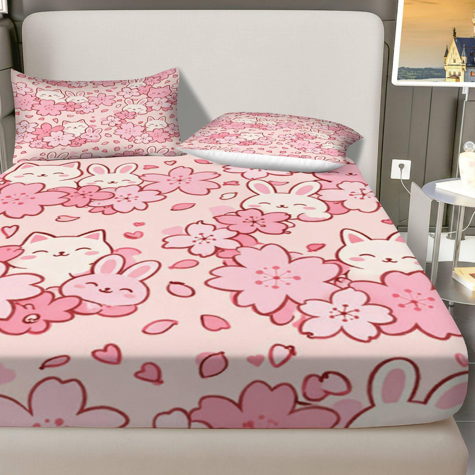 Zestaw pościeli Sakura Rabbit  – Baby Nursery Sets recenzja i cena