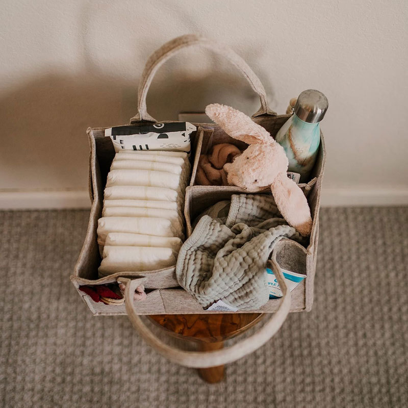 Pojemnik na pieluchy - pojemni – Baby Nursery Organiser recenzja i cena