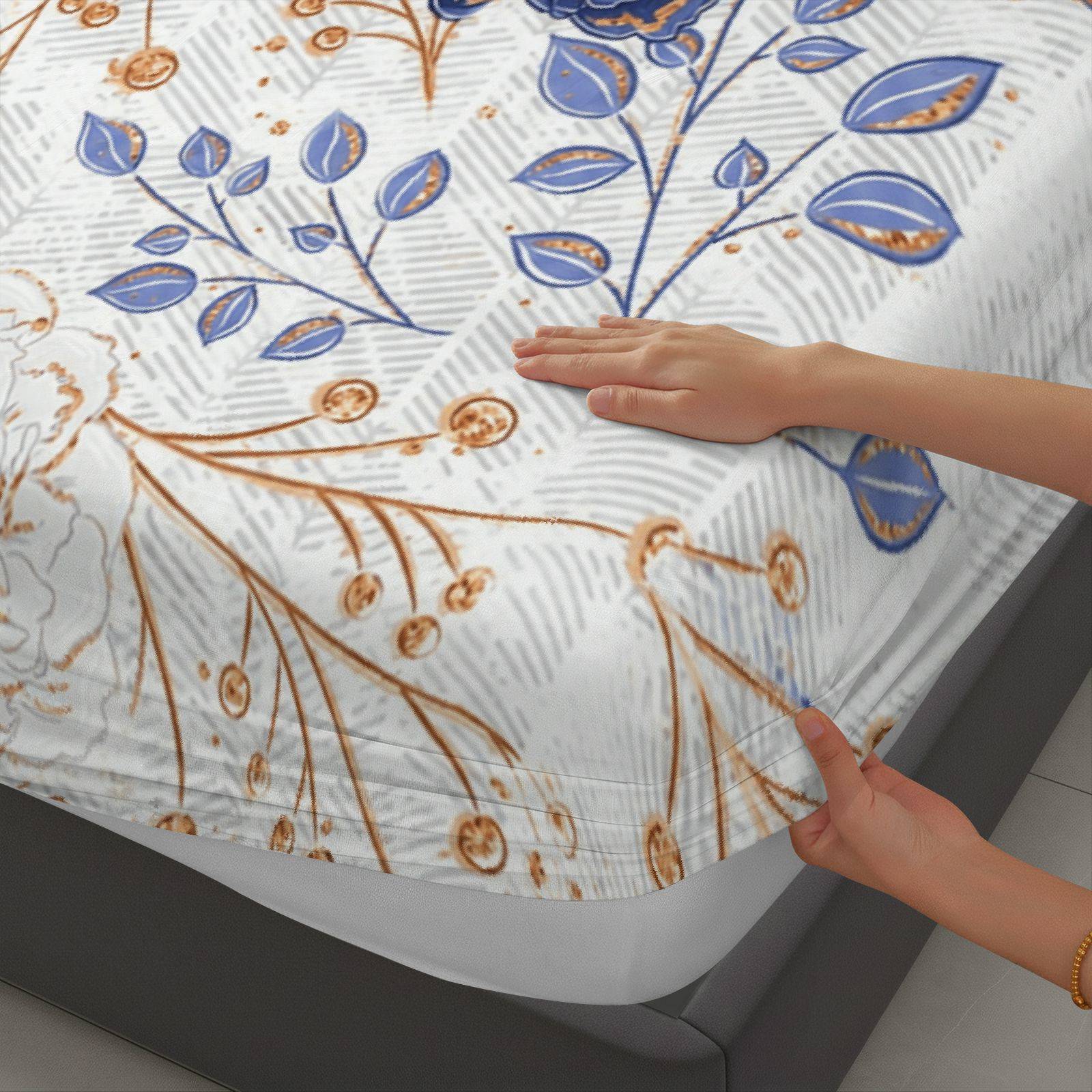 Trzyczęściowy niebieski zestaw – Baby Nursery Sets recenzja i cena