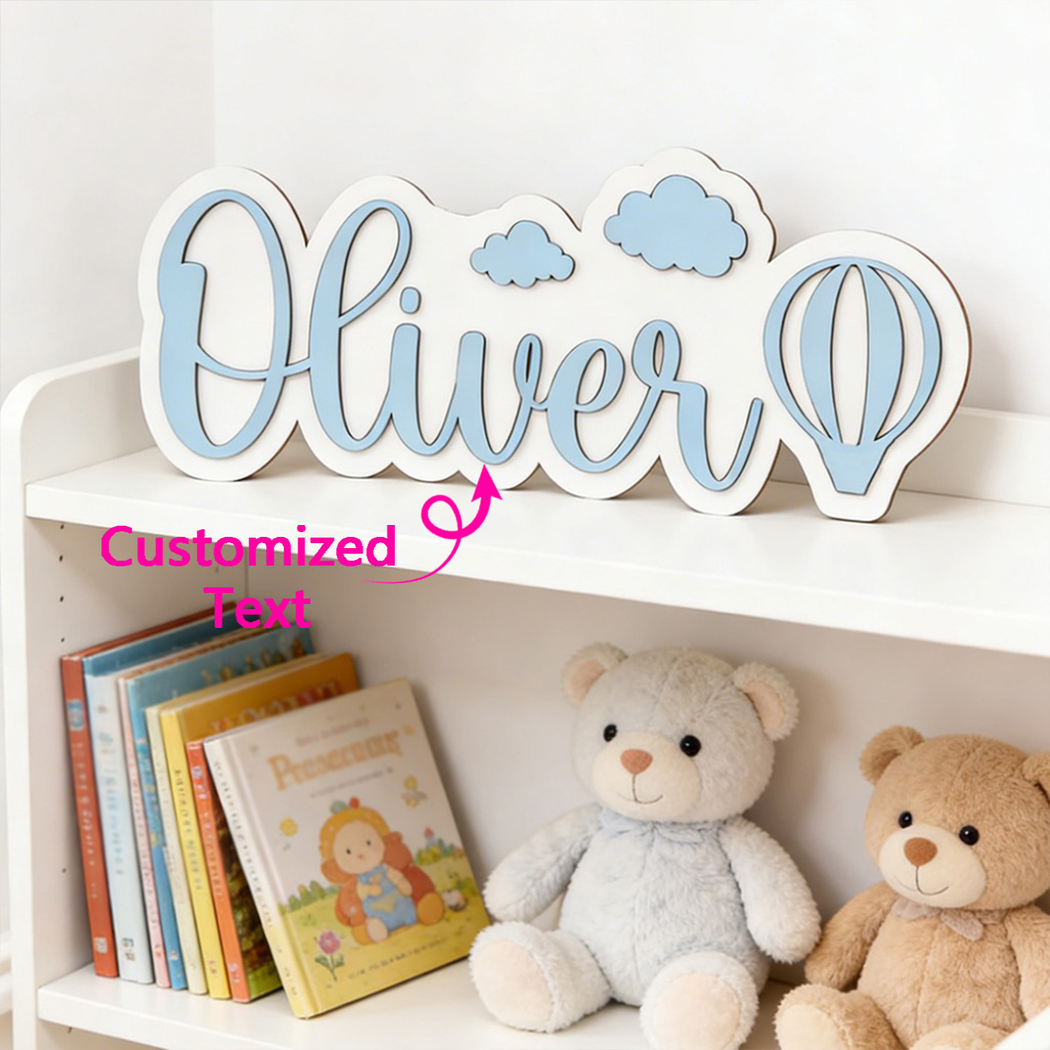 Spersonalizowana tabliczka do  – Baby Nursery Letters recenzja i cena
