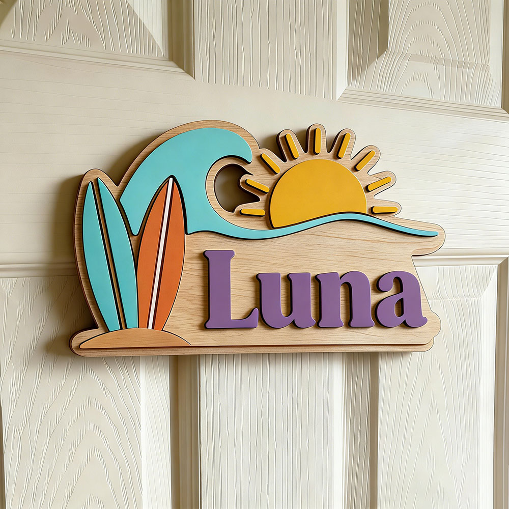 Personalizowana drewniana tabl – Baby Nursery Letters recenzja i cena