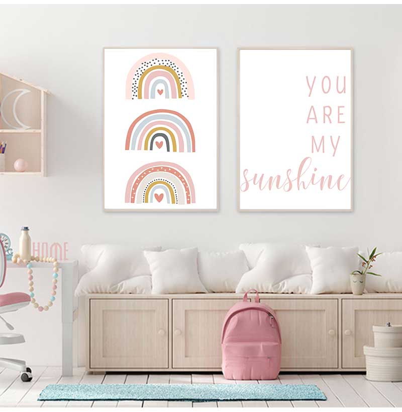 Jesteś Moją Słończeczką Tęcza  – Baby Nursery You Are My Sunshine recenzja i cena