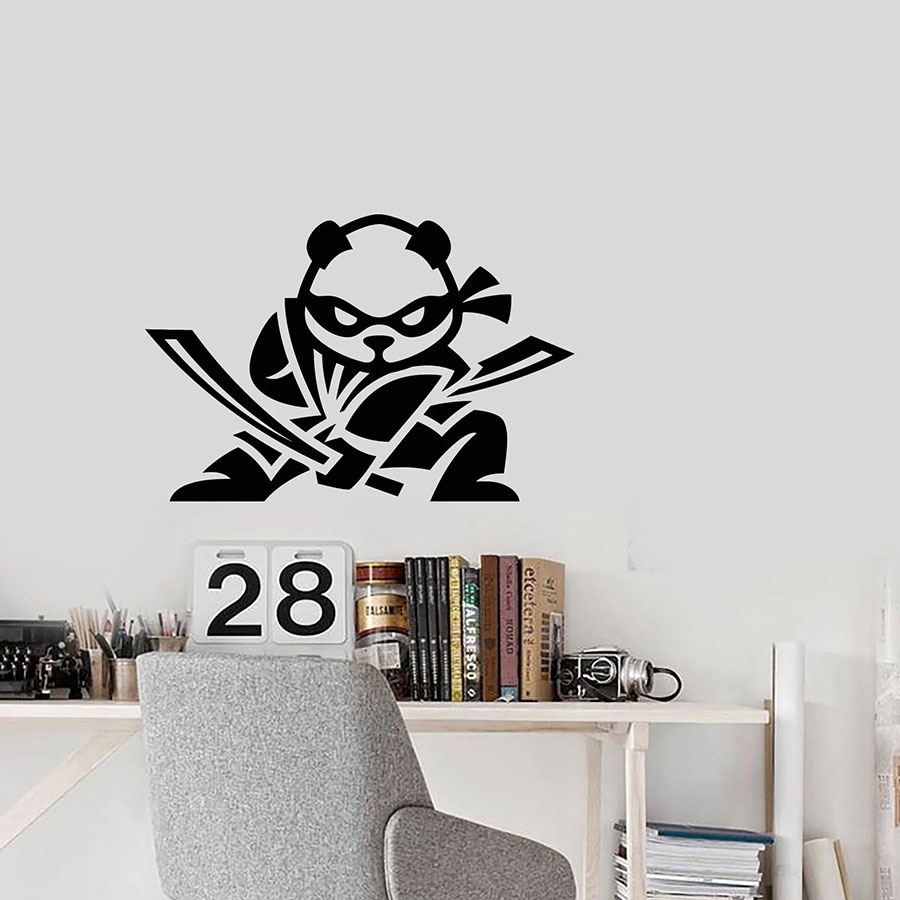 Cartoon Baby Panda Naklejka śc – Baby Zone Nursery recenzja i cena