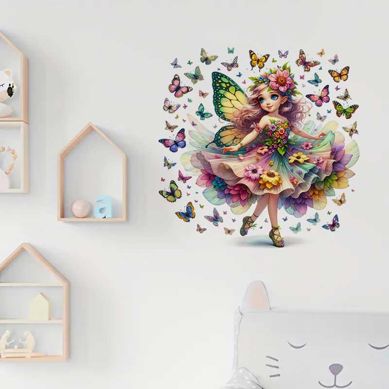 Naklejki Ścienne Wróżki Dekora – Baby Nursery Mural Wallpaper recenzja i cena