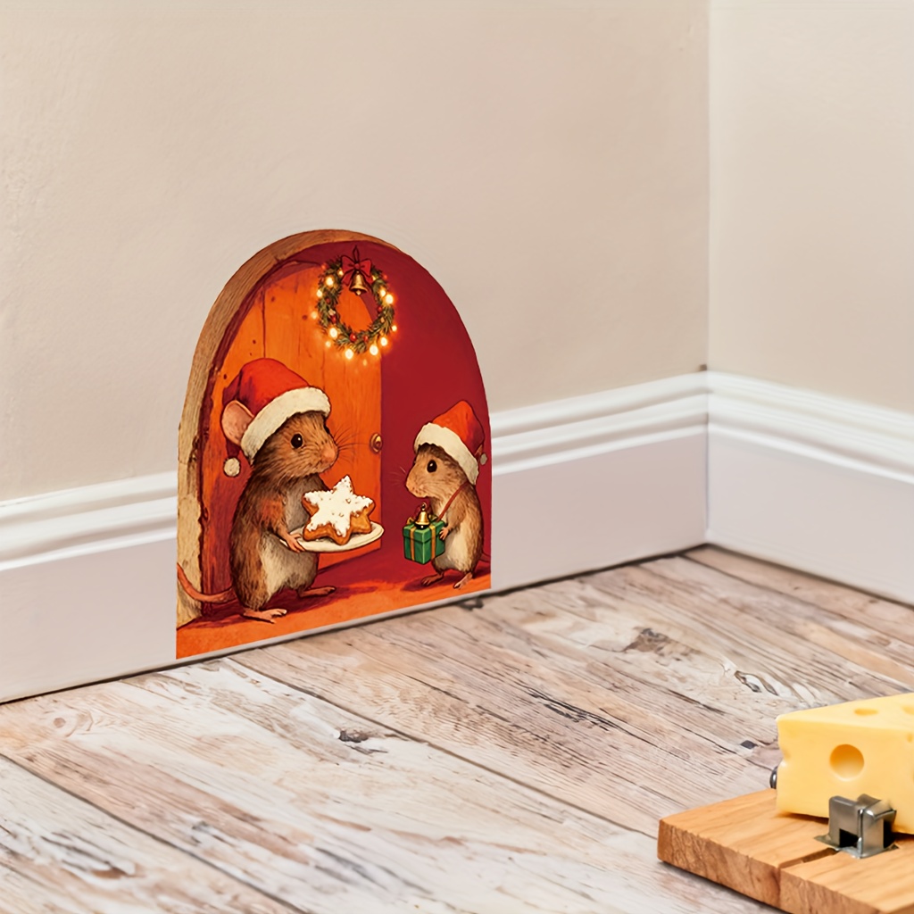 Świąteczna naklejka ścienna z  – Baby Nursery Mural Wallpaper recenzja i cena