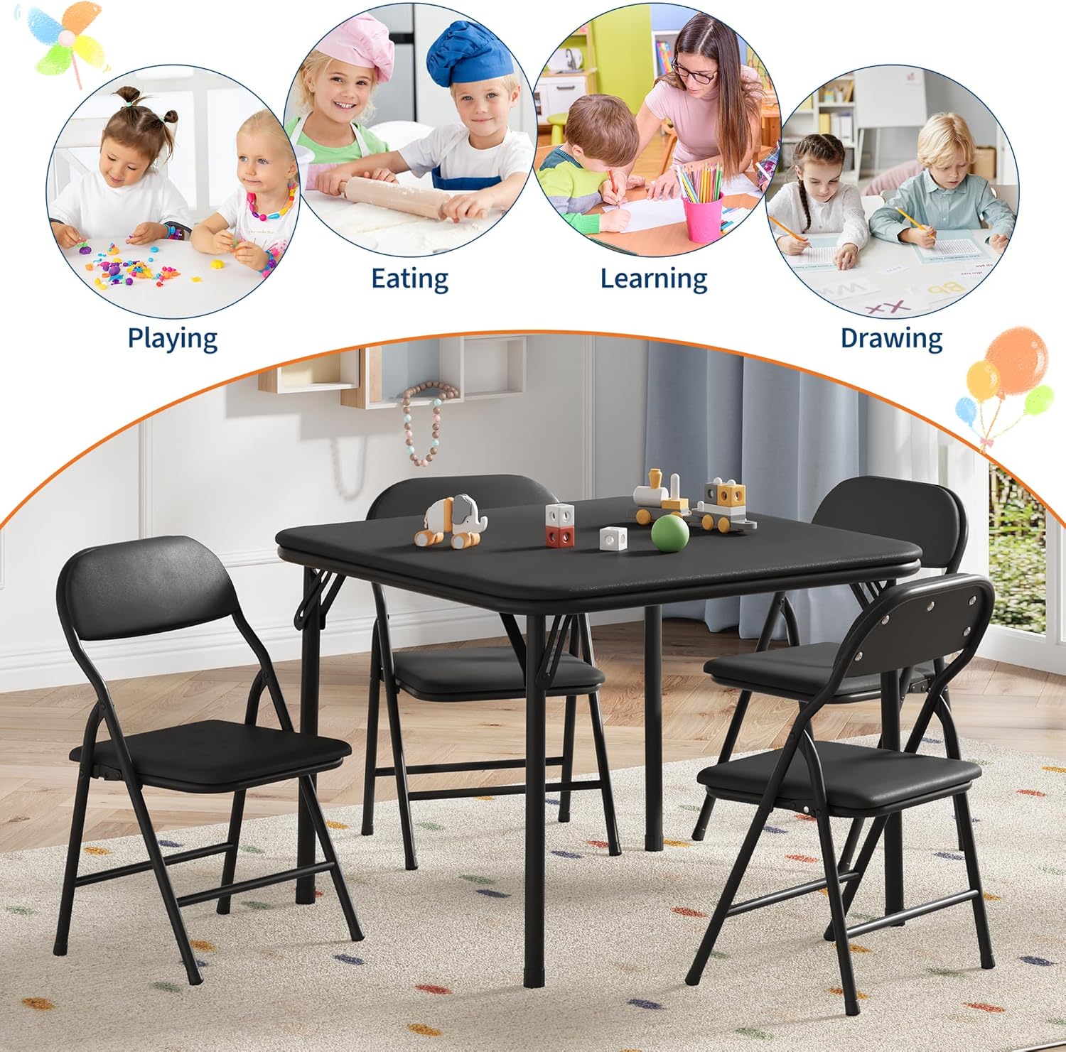 5-częściowy składany zestaw st – Baby Nursery Chair recenzja i cena