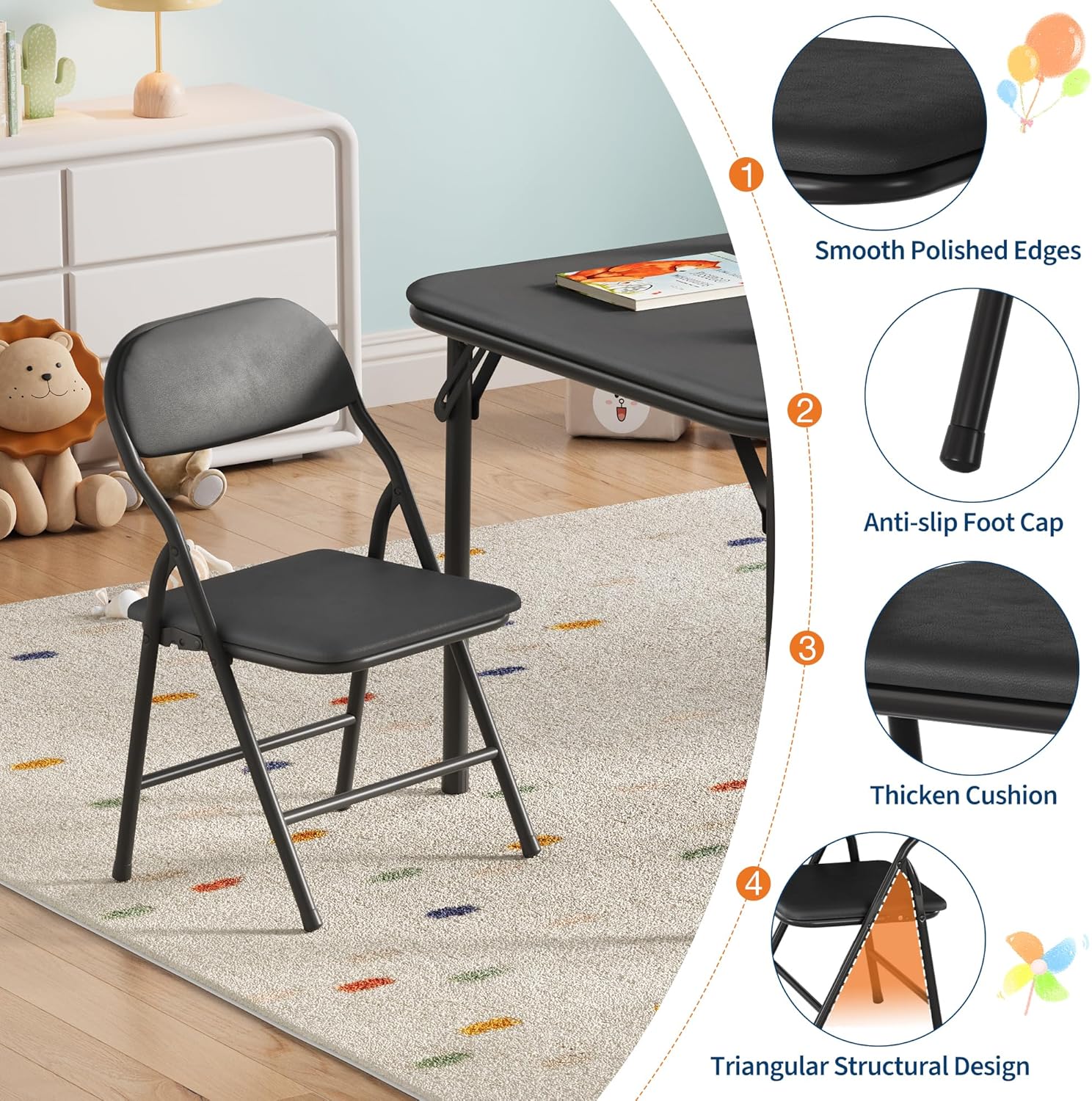 5-częściowy składany zestaw st – Baby Nursery Chair recenzja i cena