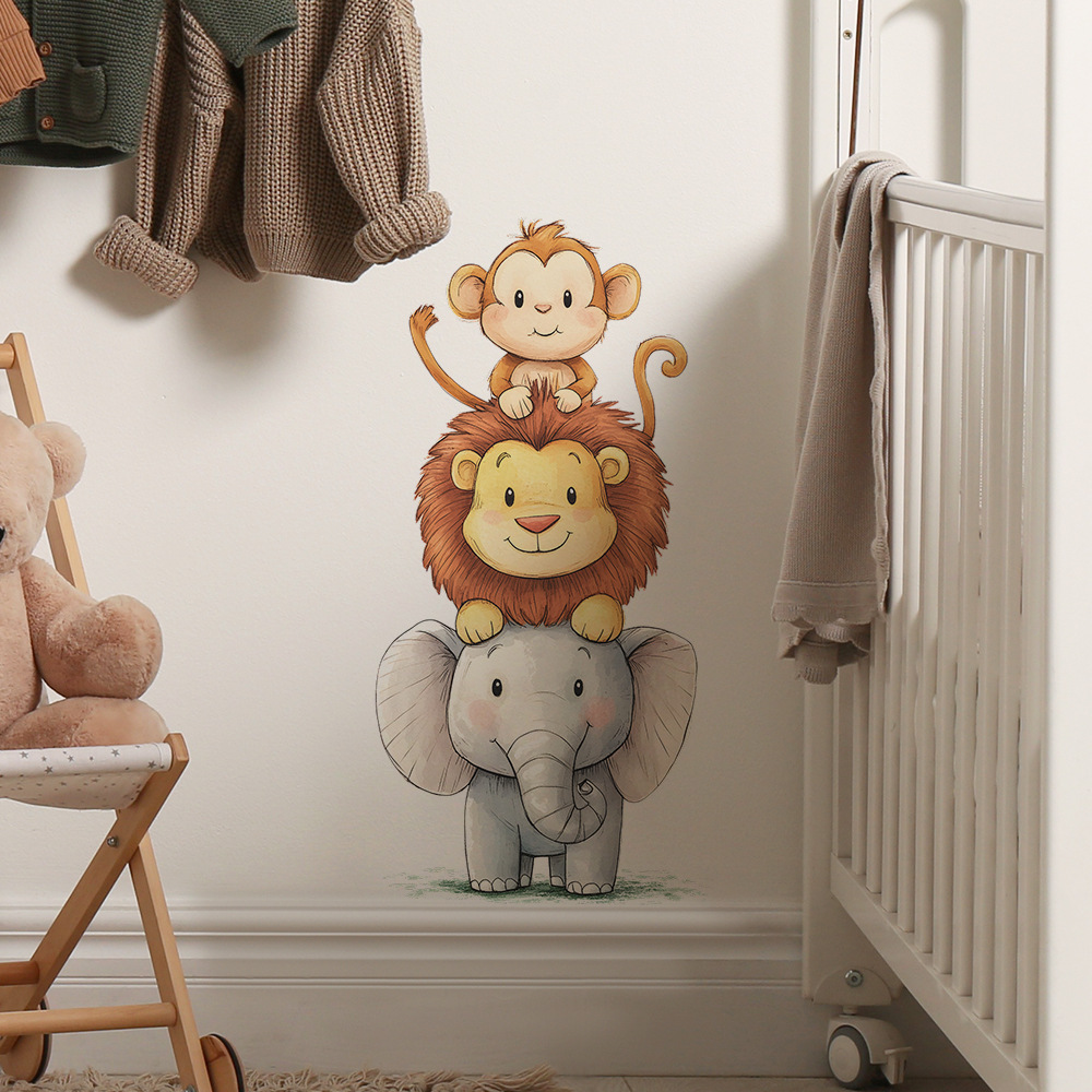 Urocze naklejki ścienne z moty – Baby Nursery Wallpaper Girl recenzja i cena