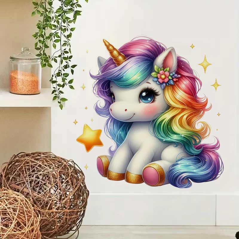 Urocza naklejka ścienna z tęcz – Baby Nursery Mural Wallpaper recenzja i cena