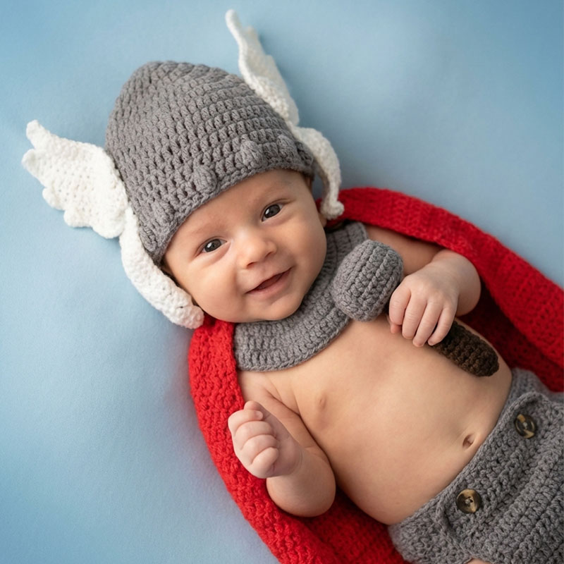 Rekwizyty do sesji noworodkowe – Baby Nursery Set recenzja i cena
