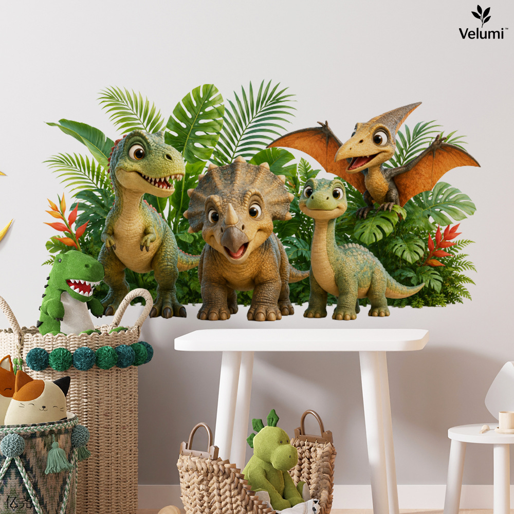 Urocze naklejki ścienne 3D z d – Baby Nursery Wall Mural recenzja i cena