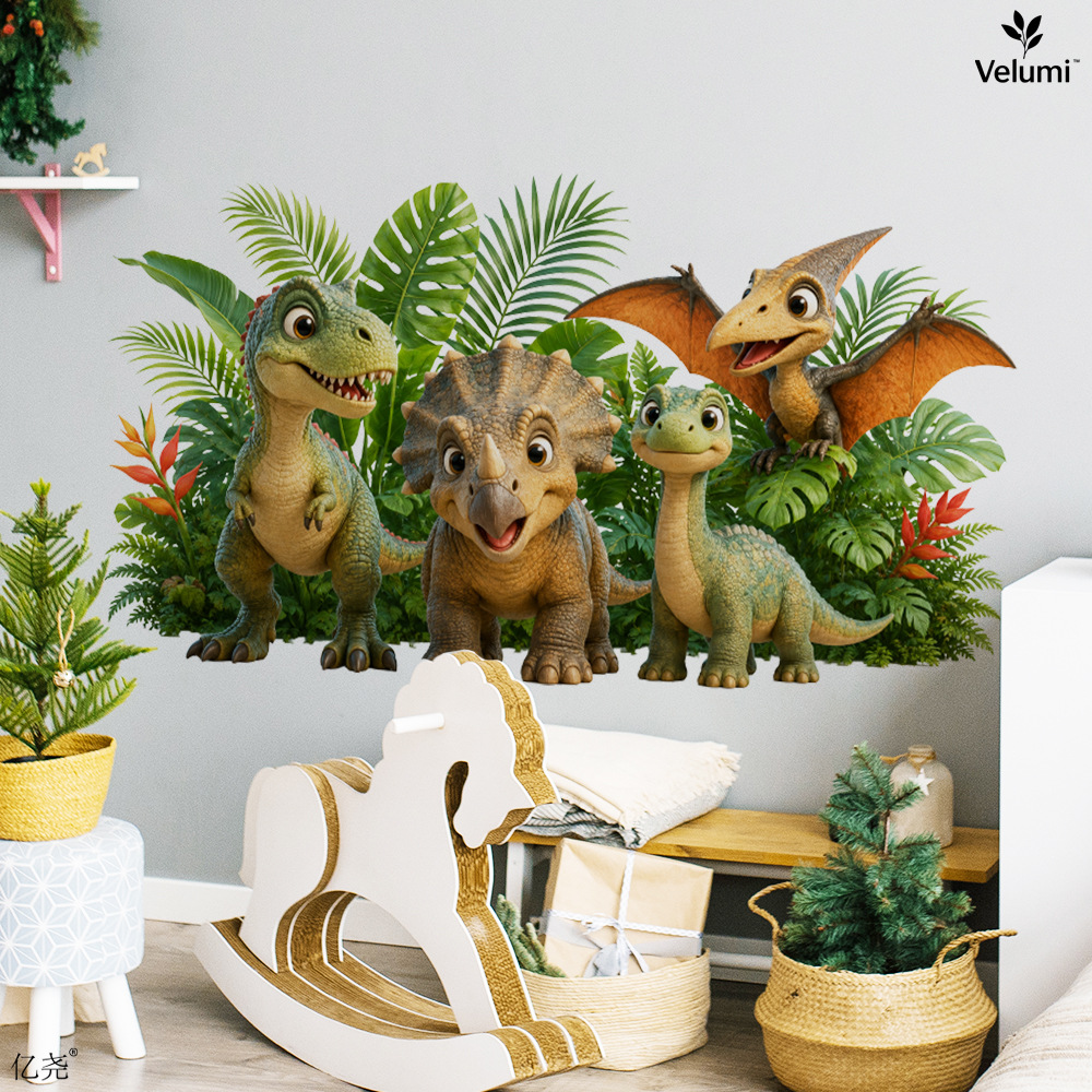 Urocze naklejki ścienne 3D z d – Baby Nursery Wall Mural recenzja i cena