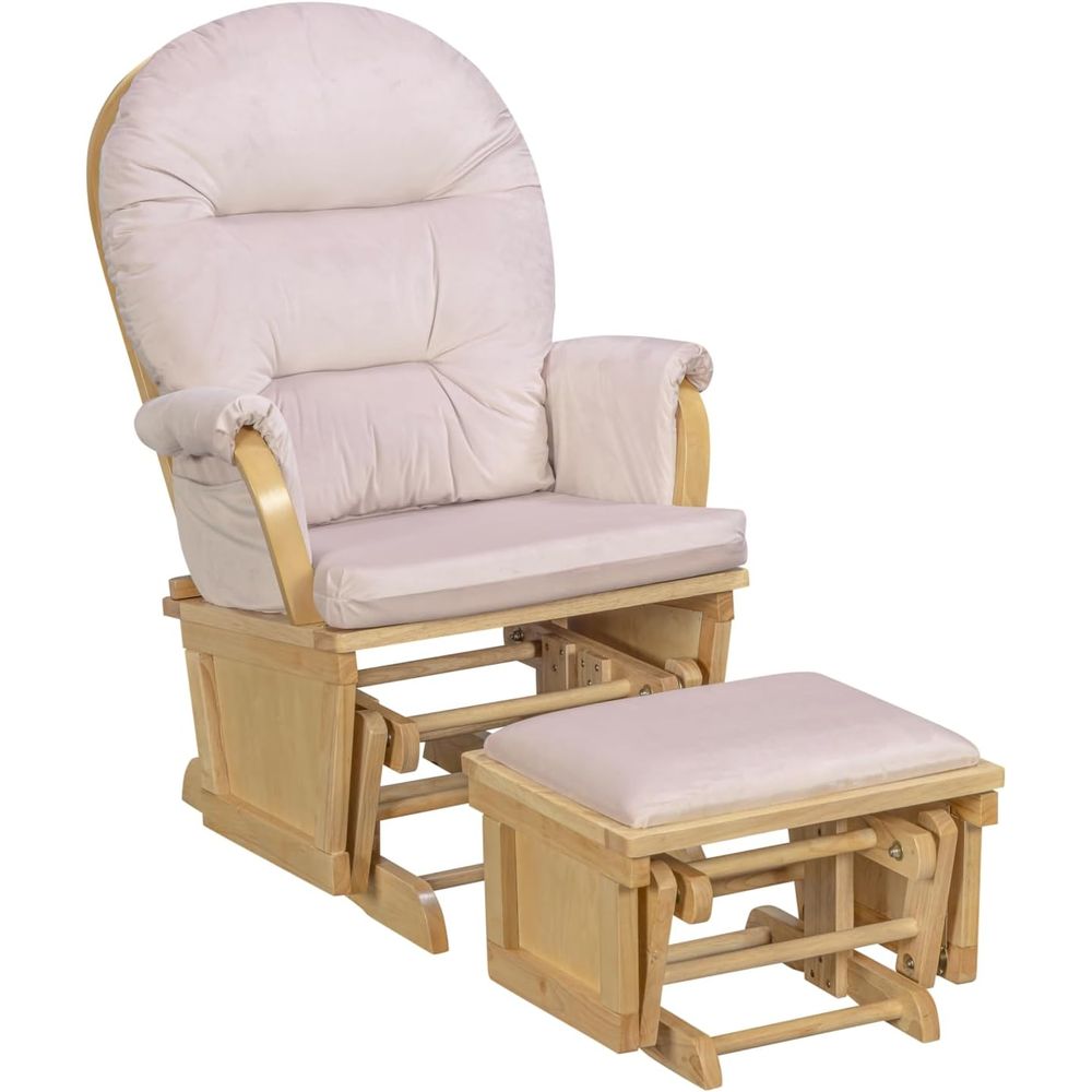 Fotel bujany Madison z podnóżk – Baby Nursery Rocking Chair recenzja i cena